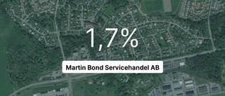 Omsättningen tar fart för Martin Bond Servicehandel AB - steg med 31,6 procent