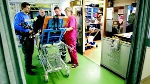 Byggs om. Akuten och ambulansintaget vid Västerviks sjukhus kommer att byggas om och moderniseras. Arkivbild: ANDERS STEINER