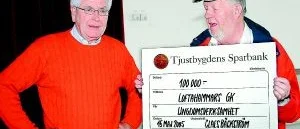 Loftahammars GK 
fick 100 000 kronor