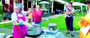Tovningskurs i sommarvärmen