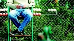Jag bestämmer. I fyra år har Jonas Bergstrand dömt tennis. Han planerar att hänga kvar ett bra tag till, men har inte bestämt sig om han ska satsa riktigt seriöst. FOTO: MATILDA AHL