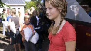 Sommarkollo. Rosa (Anna Ryrberg) kommer till sommarkollot på Gotland i filmen "Rosa -The Movie". Filmen hade premiär den 19 januari.Foto: Jörgen Brennicke