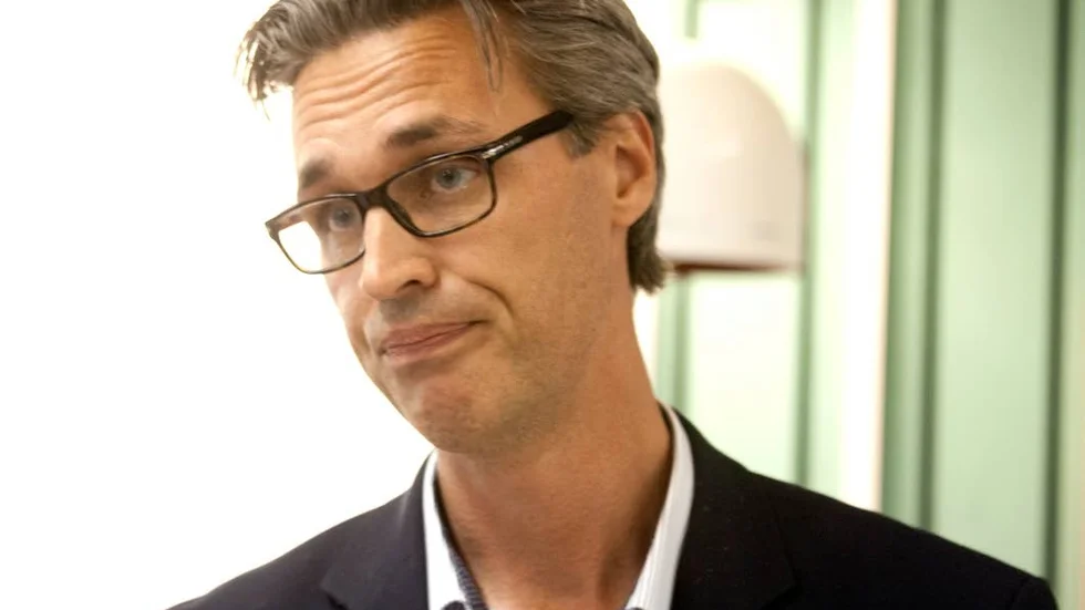 Representerar Sverige. Riksdagsledamoten Jörgen Andersson (M), från Tjust, deltar i OECD:s årliga konferens i Paris.