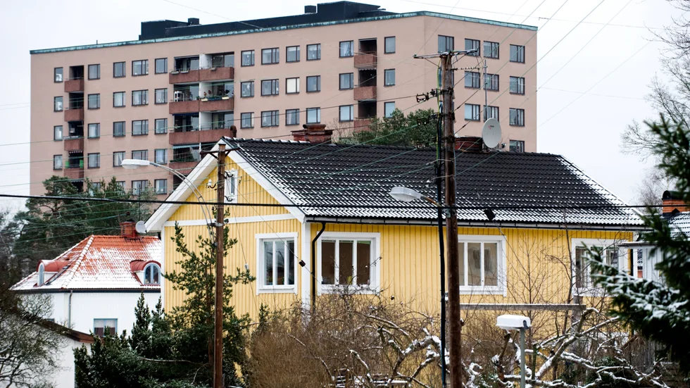 Den som äger har blivit rikare, men inte den som hyr. Arkivbild.