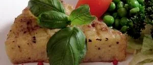 Halstrad polenta med rosépeppar