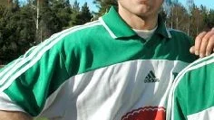 Sista målet. Joakim Jansson blev historisk i Österbymo i går eftermiddag. Det var hans som gjorde Loftahammar IF:s allra sista mål.