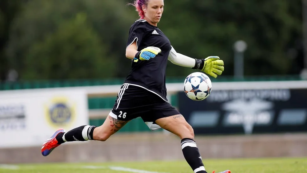 Kaisa Nilsson gjorde en stark insats mot Rimbo.
