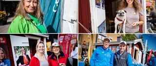  Nu är valstugorna på plats – politiker och väljare möts på Storgatan: "Här kan man prata på riktigt"