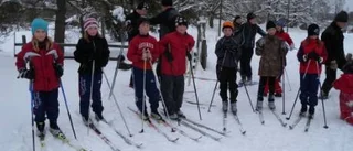 Poängjakt på skidor i Blackstad