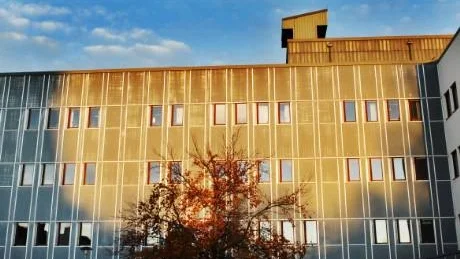 Stavbom berättar om landstingsvänsterns prioriteringar. Bilden: Västerviks sjukhusArkivbild: Ellen Kindstrand