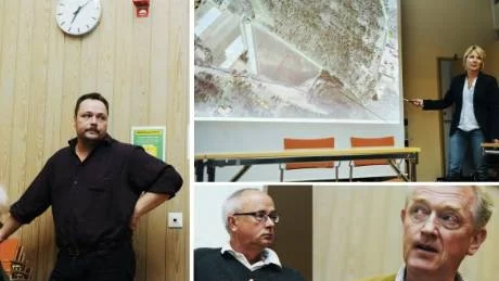 På informationsmöte på torsdagskvällen om Reimersholms nya placering talade föreståndare på Reimersholm Petter Koffed, kommunens planarkitekt Regina Laine, chef för psykiatrin Svante Bäck och överläkare på rättspsyk Tomas Svensson.