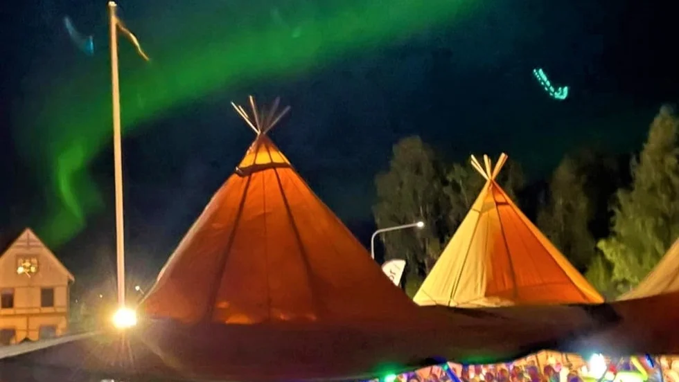 Norrsken ska det självklart bjudas på också vid en höstmarknad.