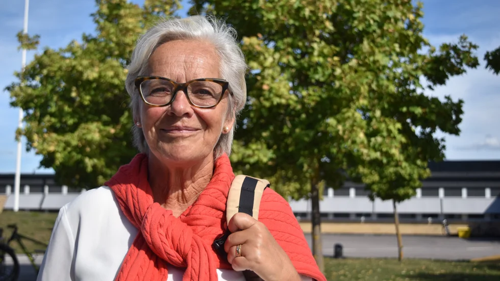 Centerpartiet har backat 4,04 procentenheter i Kinda jämfört med valet 2018. Christina Back (C) påpekar att man måste respektera demokratin och väljarnas val.