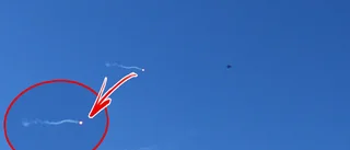 Militärliknande flygplan syntes släppa lysande föremål utanför Skellefteå – förklaringen: "Det låter som våra flygplan"