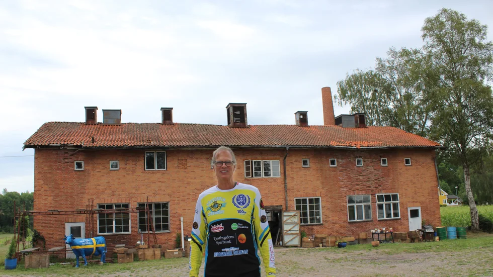 Björn Karlsson har köpt det gamla mejeriet i Odensvi.