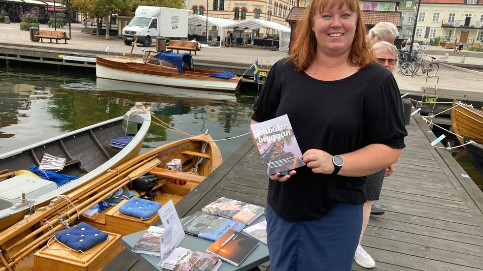 I förlängningen vill man lyfta fram träbåtsbryggan ytterligare  i en framtida omgestaltning av  Fiskaretorget och området kring det, berättar Veronica Palm.