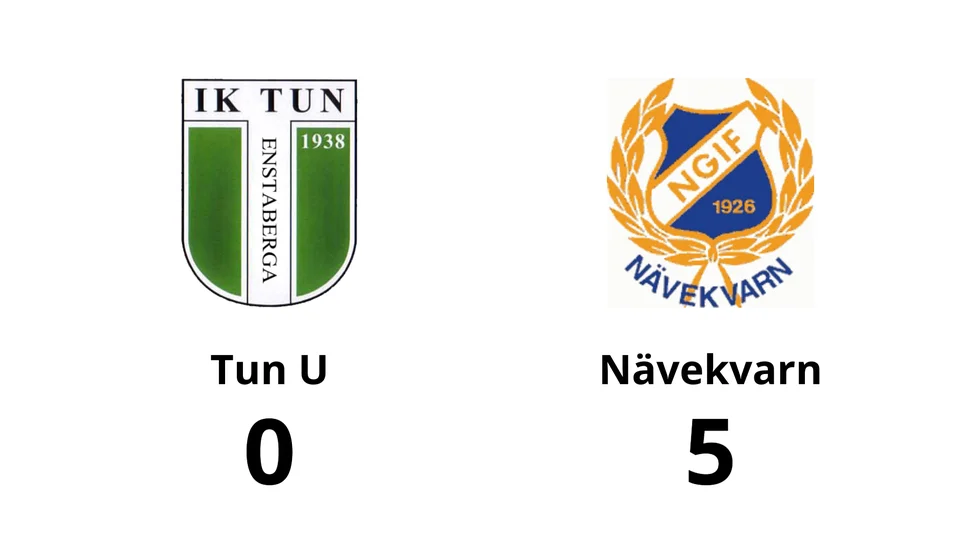 Tun U förlorade mot Nävekvarns GoIF