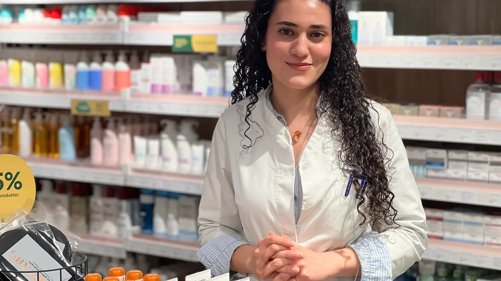 Halah Al-Dulaimi är legitimerad apotekare på Apotek Hjärtat.