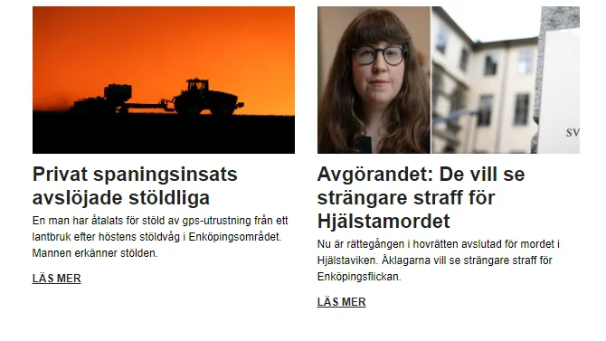 Krimbrevet håller dig uppdaterad på nyheter om brott och straff.