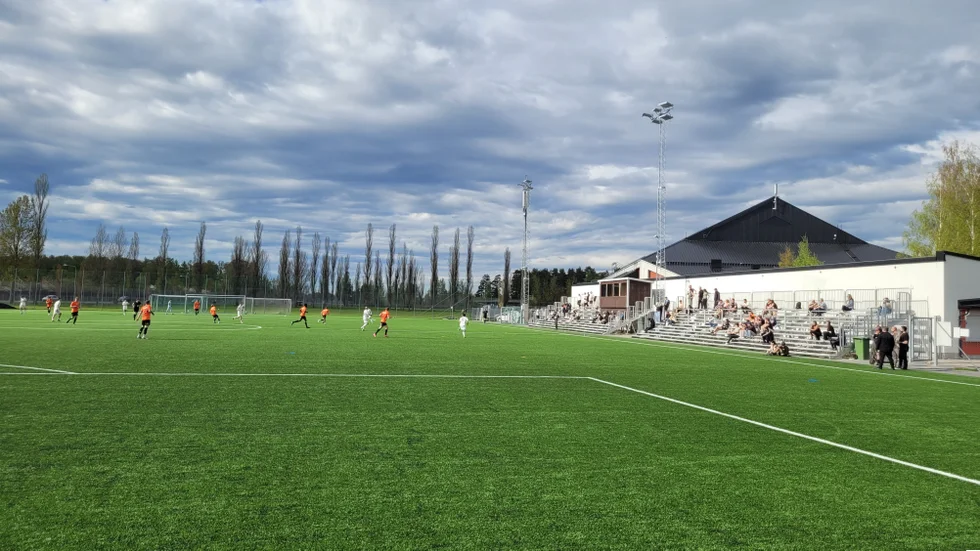 Dalkurd-FC Gute på Lötens IP tidigare under säsongen.
