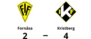 Conny Carlsson gjorde två mål när Kristberg vann