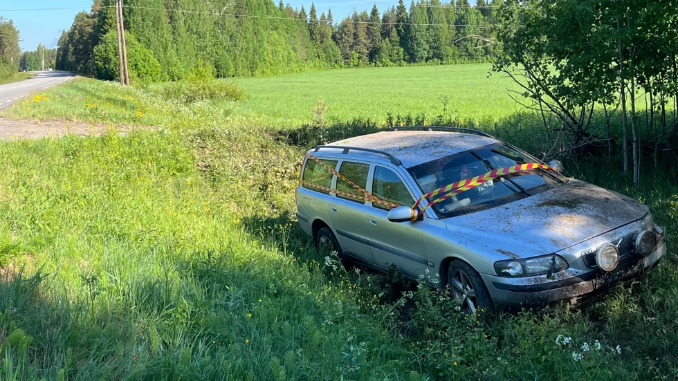 En singelolycka inträffade i Öjebyn fredag morgon.