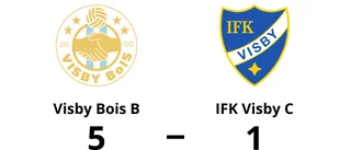 Visby Bois B vann hemma mot IFK Visby C