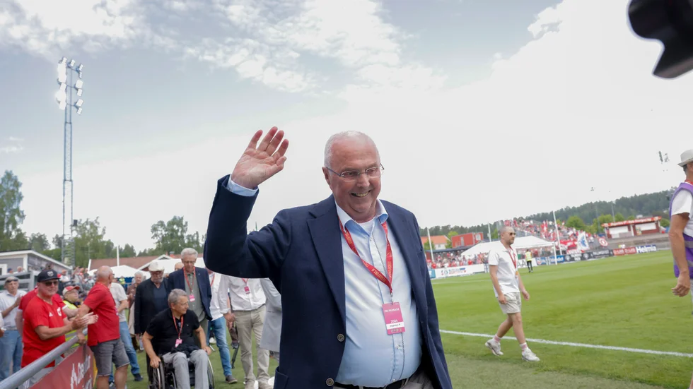 Cancersjuke Sven-Göran Eriksson har hyllats av fotbollsvärlden. Nu kan han få en egen plan uppkallad efter sig. Arkivbild.
