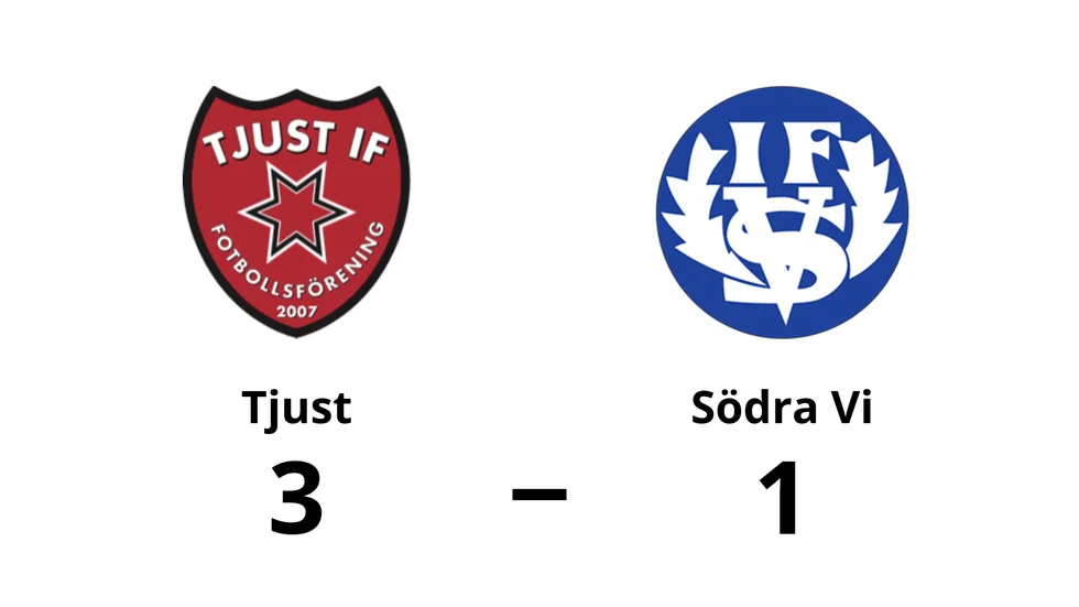 Tjust IF FF vann mot Södra Vi IF