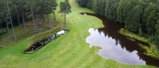 Golfläget efter allt regn: Avstängt tills vidare