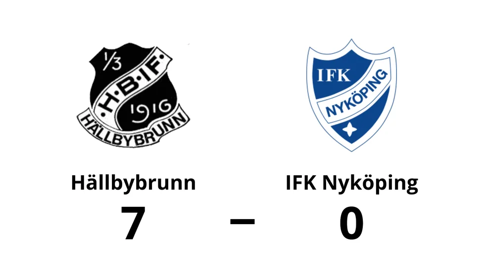 Hällbybrunns IF vann mot IFK Nyköping