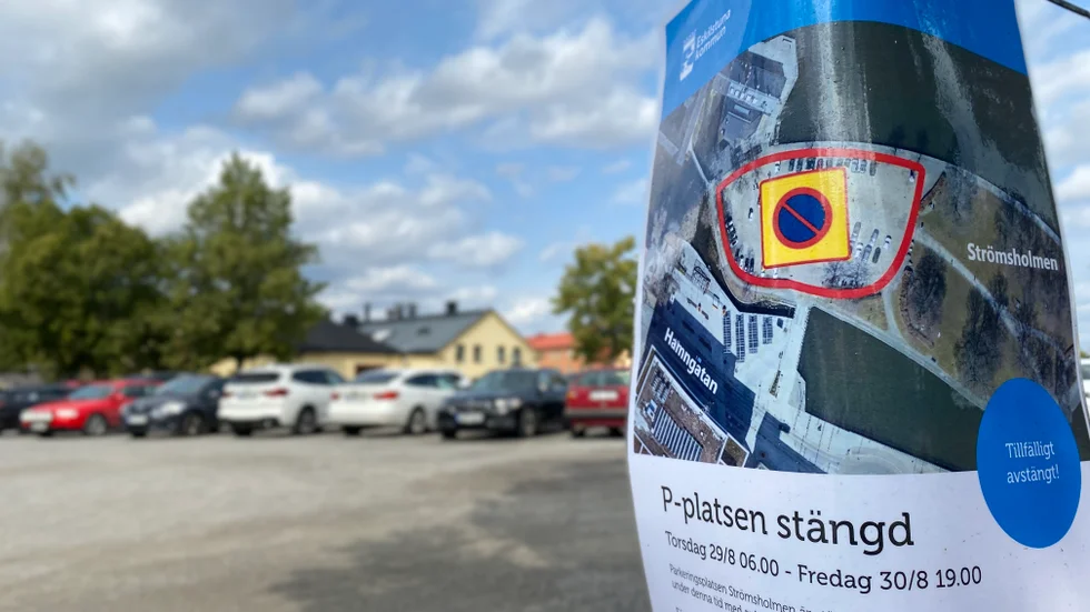 Parkeringen på Strömsholmen stängs av i två dagar på grund av evenemang.