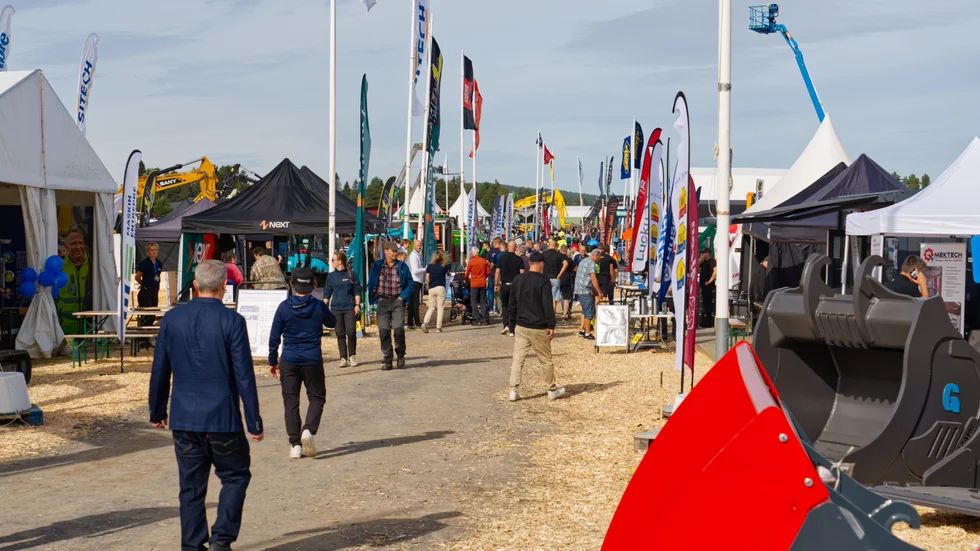 Maskinmässan Load up north i Boden lockade storpublik och 7300 personer besökte mässan. 