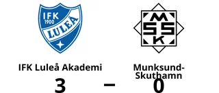Samuel Lindgren het när IFK Luleå Akademi vann