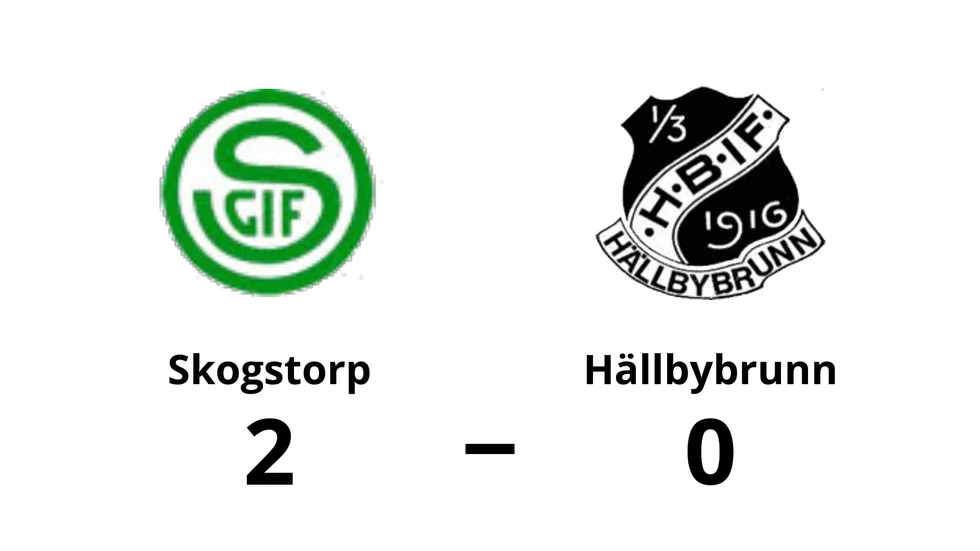 Skogstorps GoIF vann mot Hällbybrunns IF