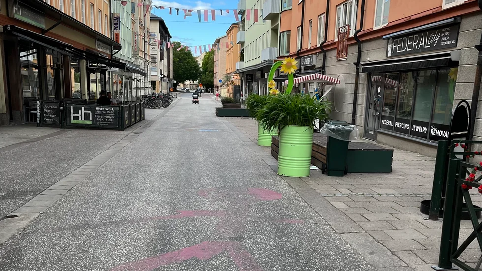 Åren har gått och nu syns inte målningarna längre, skriver en Linköpingsbo.