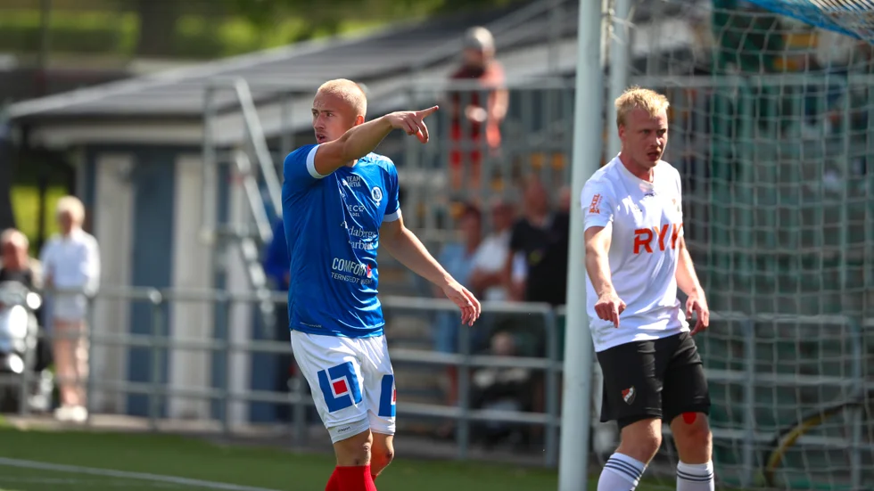 Oscar Christiansson har gjort 19 mål för ÅFF, men i övrigt har det varit för blekt.