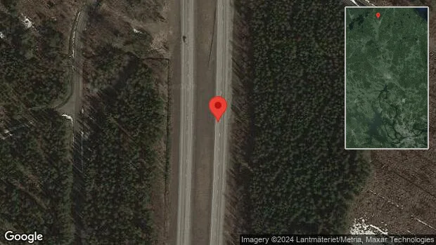 Stopp på E4 på grund av trafikolycka med flera fordon