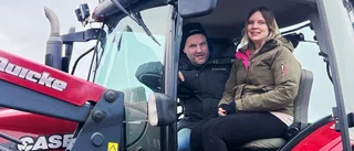 Julia och Magnus tar steget – ska arbeta med stora maskiner ihop