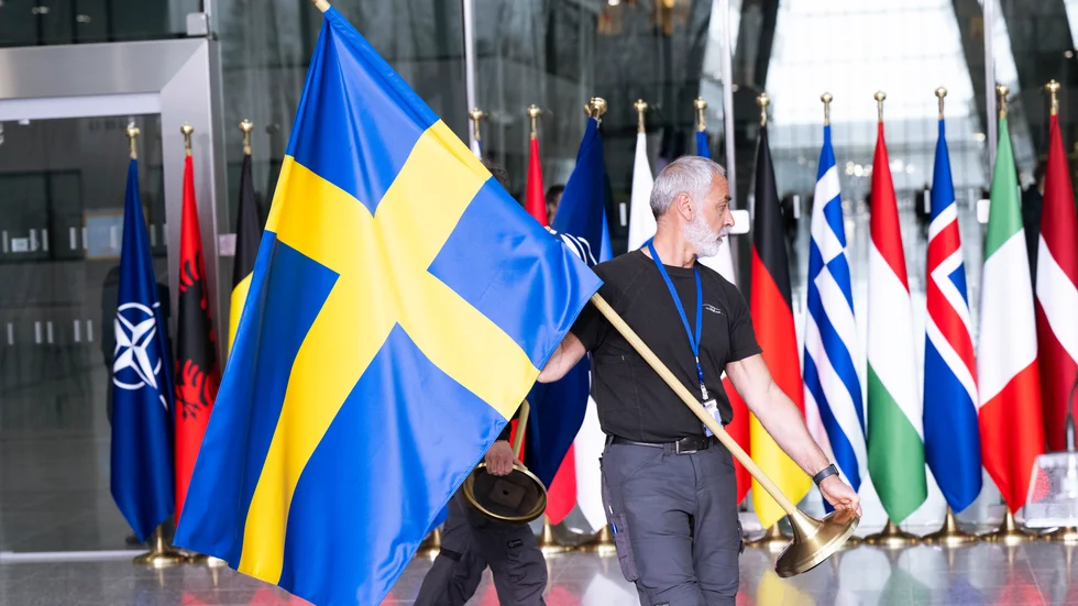 ”Nato är ingen överstatlig organisation vars beslut trumfar beslut fattade av Sveriges riksdag. Det är fortfarande våra demokratiskt valda representanter som kan och ska fatta beslut i enlighet med folkviljan.”