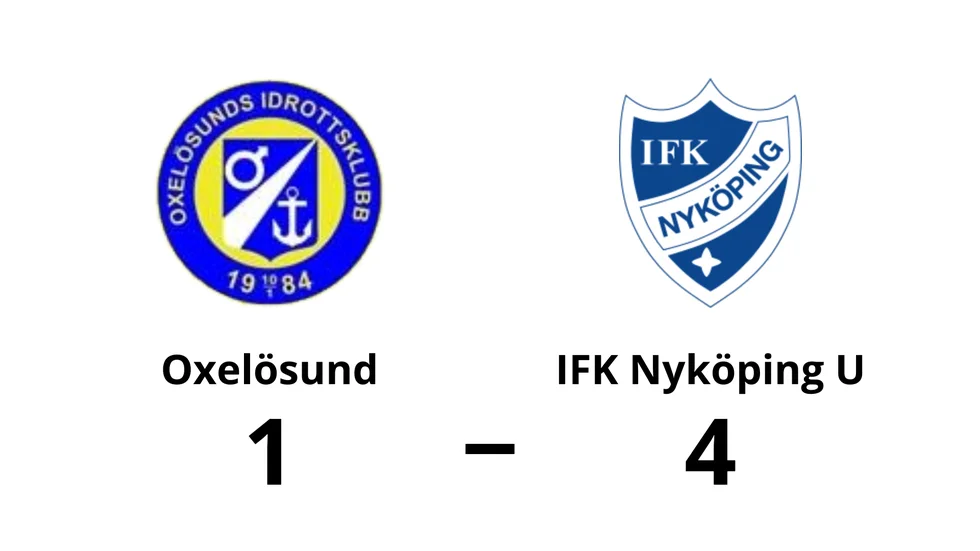 Oxelösunds IK förlorade mot IFK Nyköping U