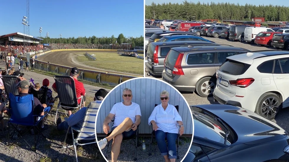 Mycket folk njöt av sol och stämning på Smedstadion.