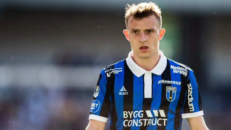 Magnus Kaastrup i Sirius tröja under våren förra året. 