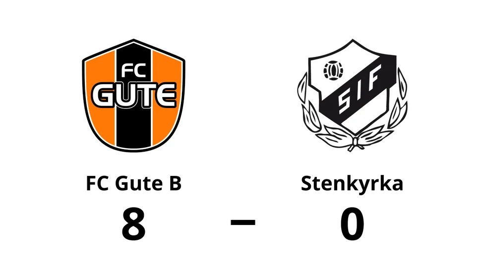 FC Gute B vann mot Stenkyrka IF