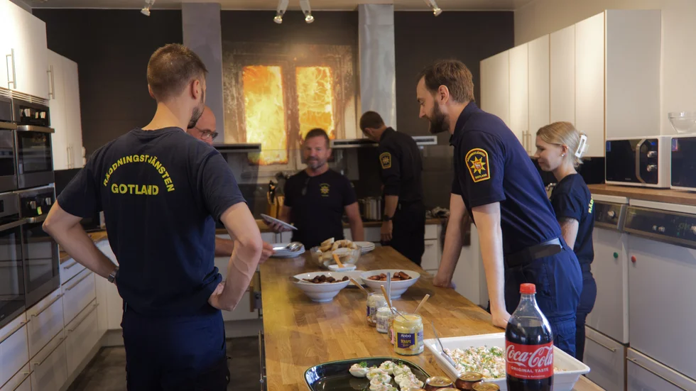 Midsommar på Visby räddningstjänst 