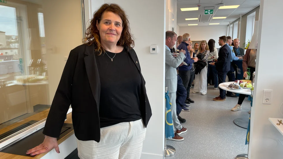 Annika Jonsson, frivårdschef för Norra Norrland, har precis invigt de nya lokalerna i Kiruna. 