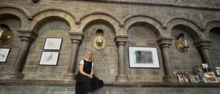 Linköpings domkyrka – är fullständigt nedklottrad