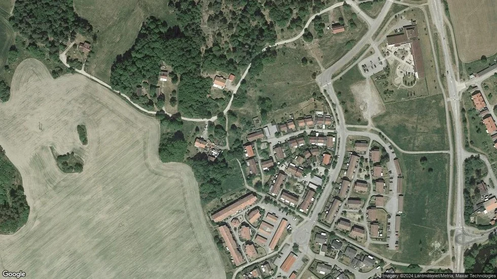 Området kring Skördevägen 18