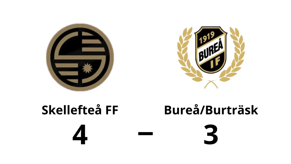 Skellefteå FF vann mot Bureå IF/Burträsk FF