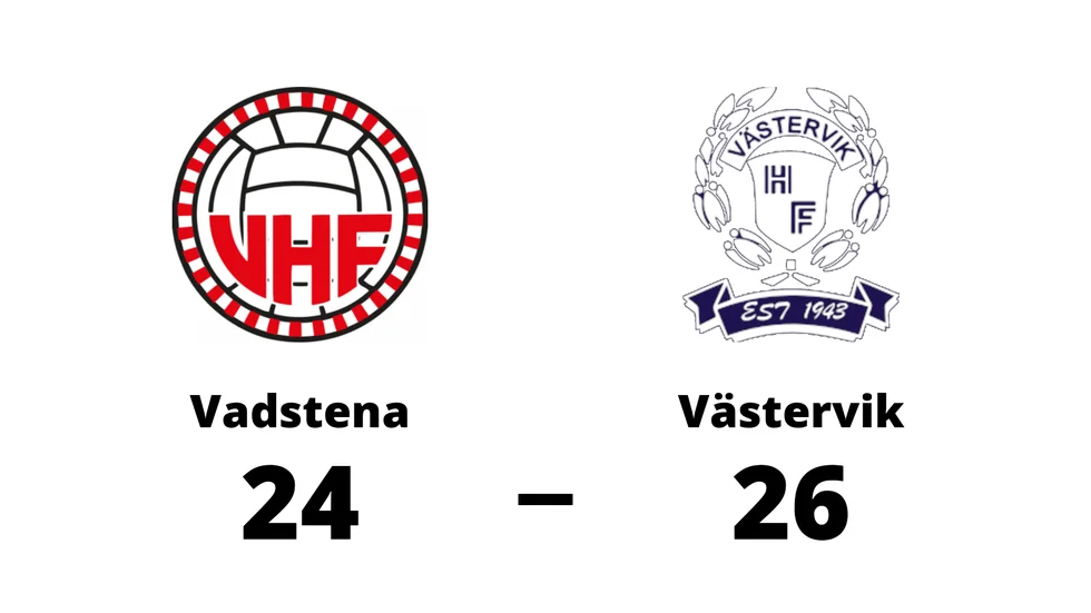 Vadstena HF förlorade mot Västerviks HF